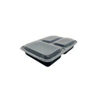 Black microwave container